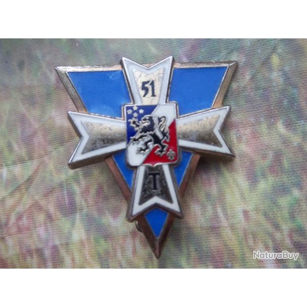 insigne militaire 51 e rgiment de transmissions - DELSART G 3244
