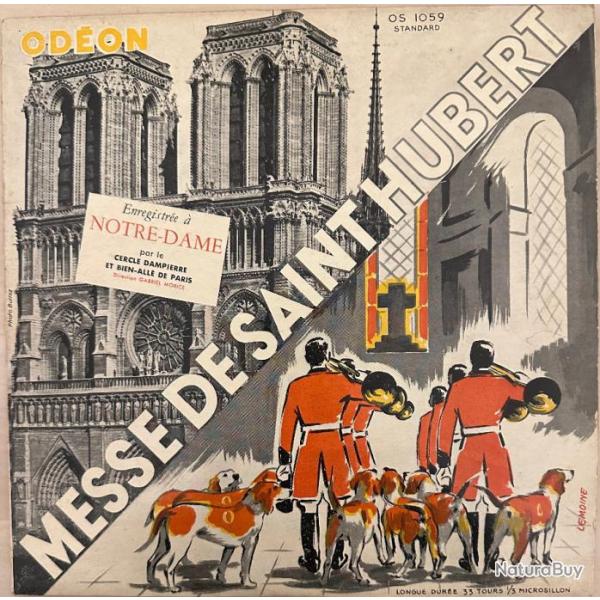 33T MESSE DE SAINT HUBERT enregistr� � Notre-Dame de Paris