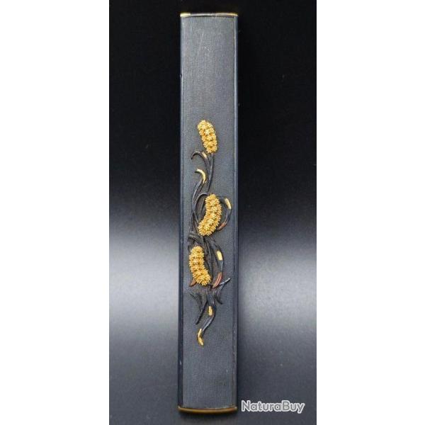 OEUVRE DE ARAKI TOMEI ???? 1817-1870 MILLET KOZUKA SHAKUDO ACCESSOIRES SABRE JAPONAIS EDO PERIOD 161