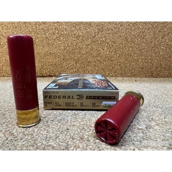 5 Chevrotines Federal cuivr�es, Copper Plated 12/89