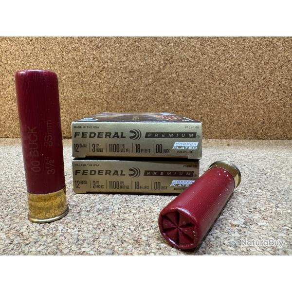 10 Chevrotines Federal cuivr�es, Copper Plated 12/89- 2 Boites