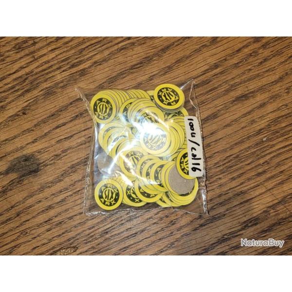 100 Cartons de fermeture n�6 ARX, cal 16 ,