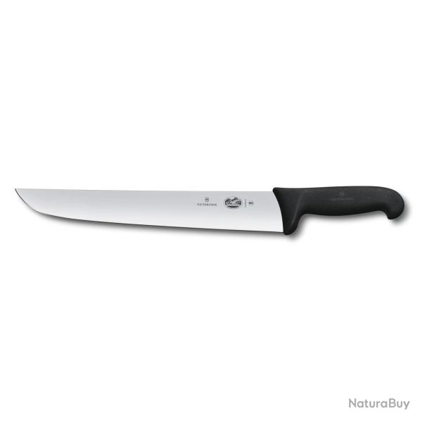 Victorinox 5.5203.23 Couteau Boucher, Fibrox Noir