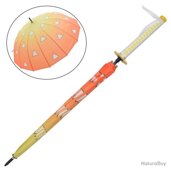 PARAPLUIE STYLE KATANA MOTIF ZENITSU AGATSUMA DEMON SLAYER