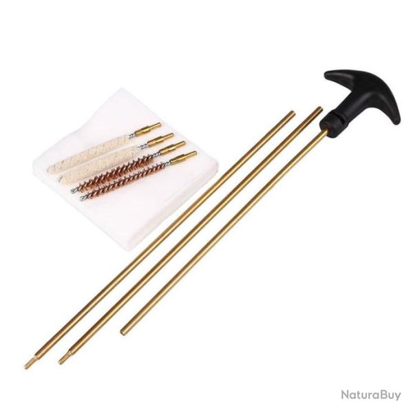 Kit de nettoyage avec couvillons calibres .17 et .22