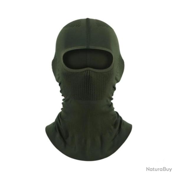 Cagoule respirante couvre cou - Verte