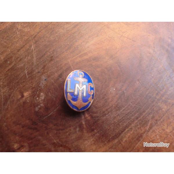 insigne �mail  ligue maritime coloniale