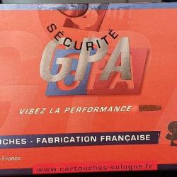 CARTOUCHES SOLOGNE GPA Cal: 30-06 SPR - 180grs - Boite de 20 Cartouches