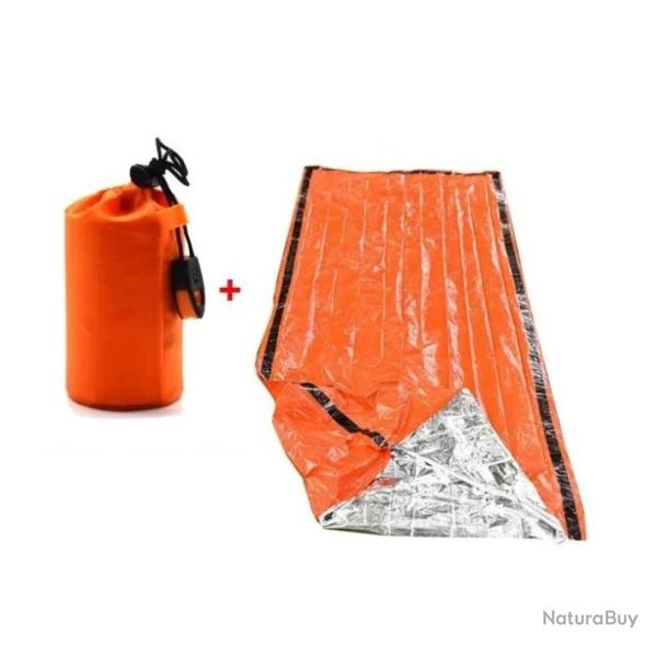 Sac de couchage d'urgence �tanche - LIVRAISON GRATUITE