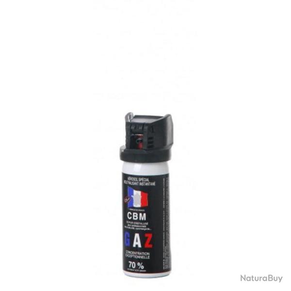 Bombe de d�fense CBM Cs Capot Clapet - Gaz / 50 mL