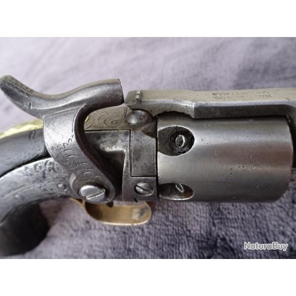 Revolver Wesson & Leavitt mod�le 1837-4