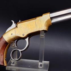 PISTOLET A LEVIER SOUS GARDE VOLCANIC 1854 CALIBRE 31 PAR NEW HAVEN ARMS CO - USA XIX&egrave; Bon U.S.A. XI
