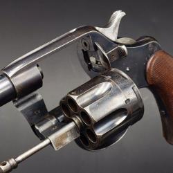 WW1 REVOLVER COLT95 MODELE 1892 PATENT 1888 DE 1894 CONTROLE ARSENAL LEB 1917 CALIBRE 38 LONG COLT /