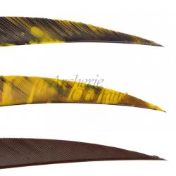 WILD MOUNTAIN PLUMES NAT. 4" COMBO MARRON/ GD /GD