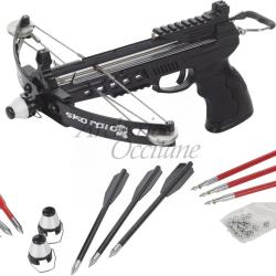 SKORPION PISTOLET ARBALETE STEEL BALLS