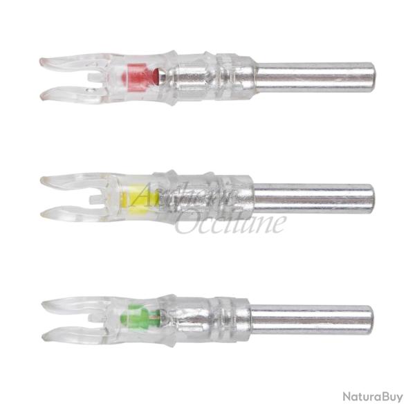 CROSS-X 6.2 LIGHTED NOCK 3PC PACK Vert