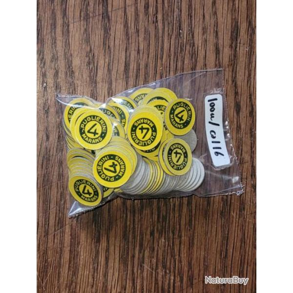 100 Cartons de fermeture n�4, cal 16 ,