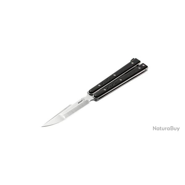 BALISONG TACTICAL SMALL LAME 88MM MANCHE G10 CLIP