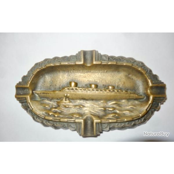 CENDRIER BRONZE LE NORMANDIE