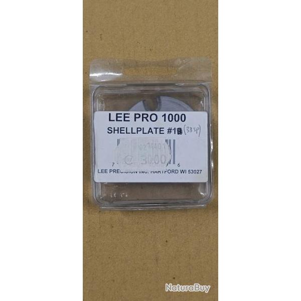 Lee Shell Plate #1 pour presse Lee Pro 1000 calibre 38SP/357MAG 90651