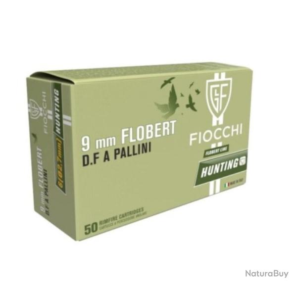 50 Munitions Fiocchi Cal. 9mm Flobert n�9