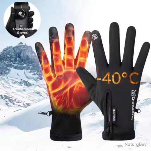 Gants de Ski Chauffants  Imperm�able - Unisexe Cyclisme, Course, Conduite, Randonn�e, Montagne