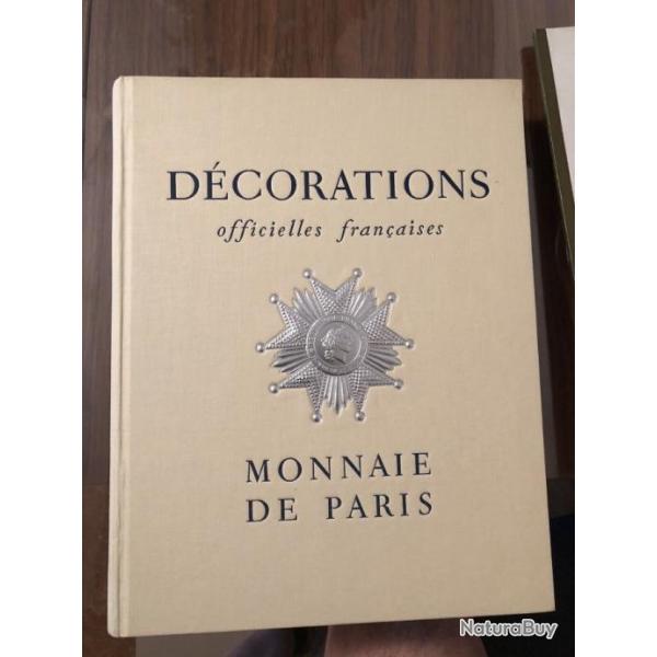 D�corations officielles fran�aises. Monnaies de Paris