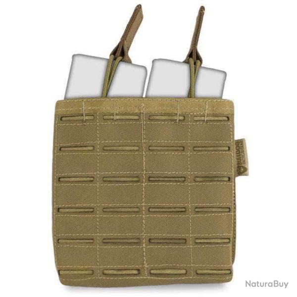 Porte-chargeur LAZER OPEN TOP 2X1 Bulldog Tactical Gear - Coyote