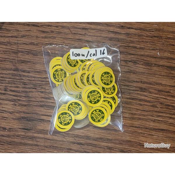 100 Cartons de fermeture n�9 ARX, cal 16 ,