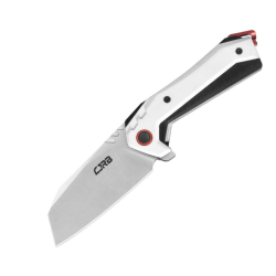 CJRB Tigris Couteau pliant J1919-WH AR-RPM9 G10 Blanc et Noir