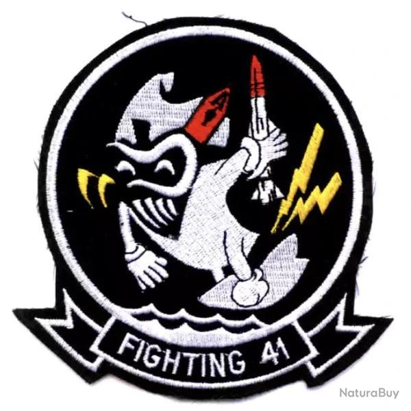 PATCH F 41 FIGHTING FORTY ONE EMBROIDERED