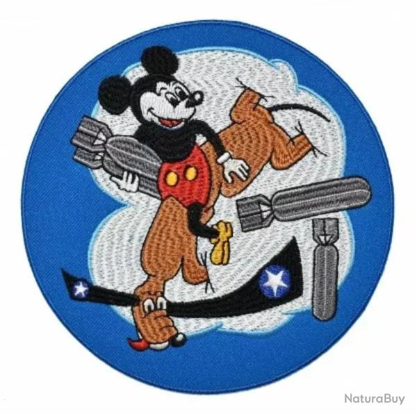 PATCH US AIR FORCE MICKEY AND PLUTO