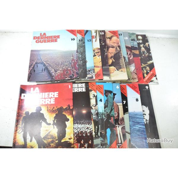 La derni�re Guerre, revues magazines, 20 num�ros. R�sistance, occupation, Guerre WW2