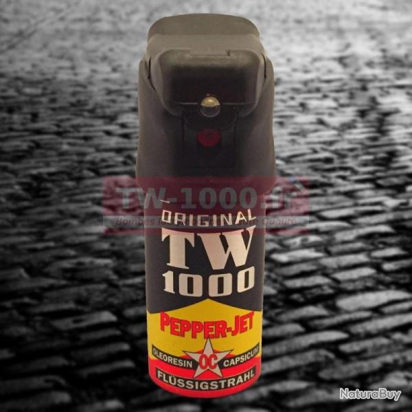 Bombe lacrymog�ne Pepper-Jet MAN + Lampe LED 40 ml