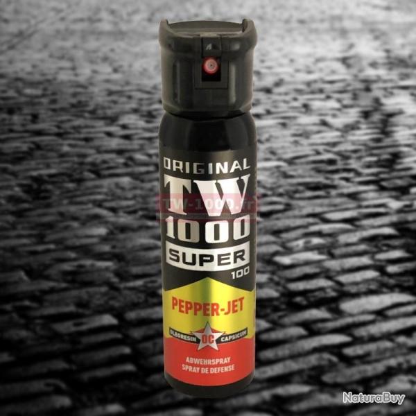 Bombe lacrymogne Pepper-Jet "SUPER 100" 100 ml