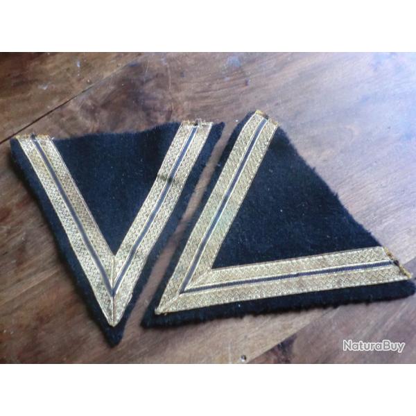 paire chevron de manche  arm�e