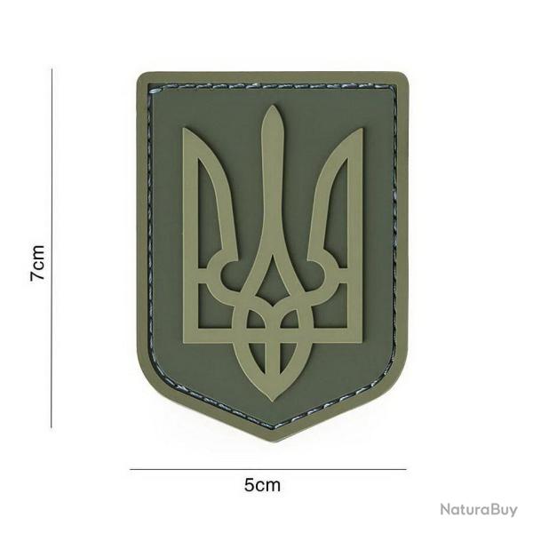 Patch 3D PVC Arm�e Ukrainienne Kaki