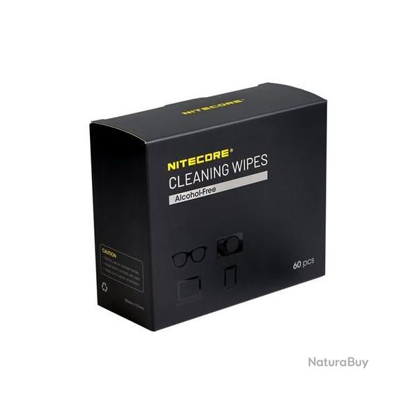 Nitecore Lingettes nettoyantes (60)