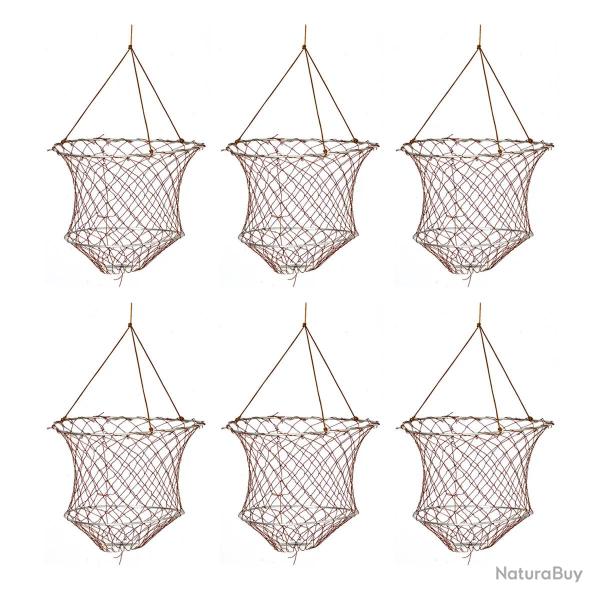 Balances � �crevisses maille 30 mm Diam 27 cm par lot de 6