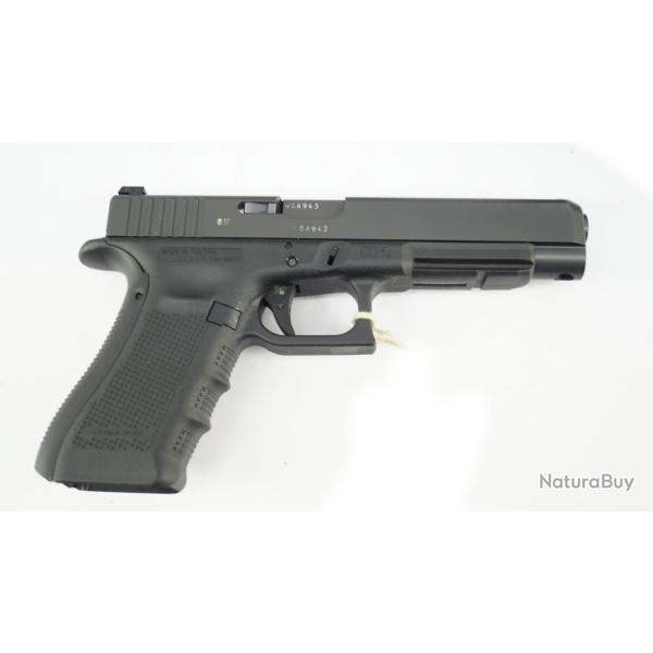 Pistolet Glock 34 gen4 9X19 avec kit ZEV 5.5" compens&eacute;