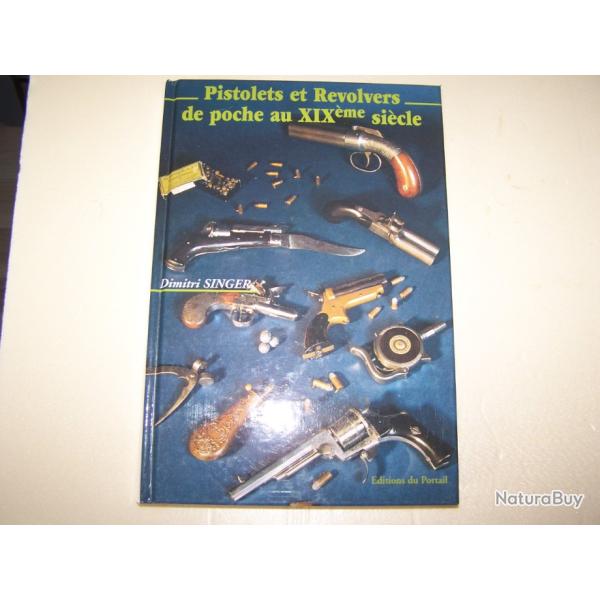 livre pistolets et r�volvers de poche au XIX eme si�cle