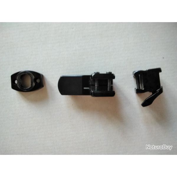 Montage amovible complet EAW pour express  superpos� sur lunette � rail swarovski ou autres