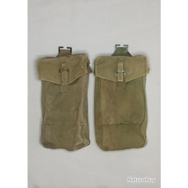 Paire de Pouch Anglaise Web mod�le 44 MkIII lot 3