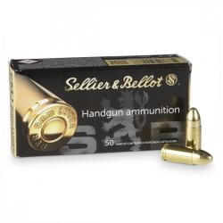 MUNITIONS SELLIER & BELLOT 9x19 124gr par 1000