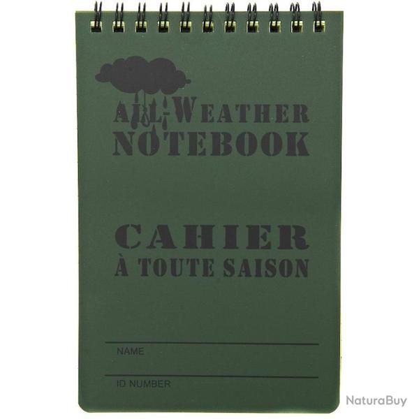 Bloc-notes tanche Fosco Waterproof All Weather Notebook large