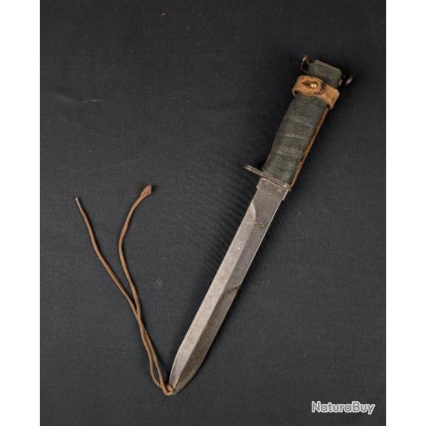 Ba�onnette Poignard MAS 49/56 modifi� par un parachutiste en Alg�rie