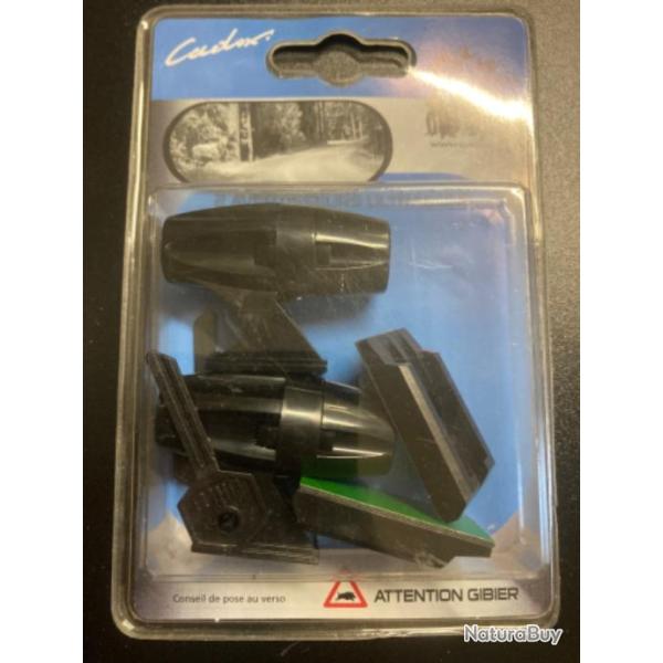 avertisseur de gibier, gibier anti collision � ultrasons, paire de sifflet pour voiture