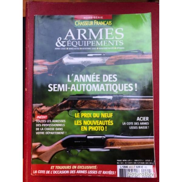 Hors s�rie Chasseur fran�ais 2006 ..avec cote des armes d'occasion