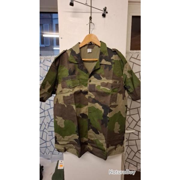 Chemise TTA militaire arm�e fran�aise camouflage CE Taille 46/46 occasion �tat presque neuve