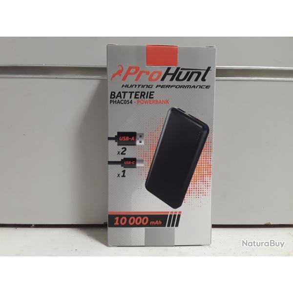 Batterie externe ProHunt 1000mAh pour gilets chauffants....